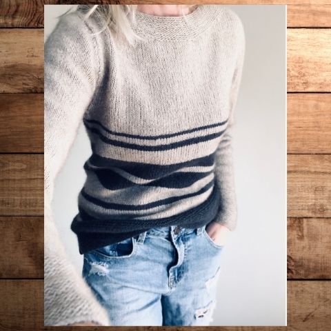 Touch Yarns 071 - Striped Possum Jumper