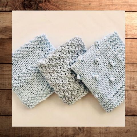 Touch Yarns 116 - Wash Cloth Knitting Pattern