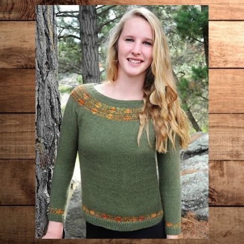 Touch Yarns 084 - Diamond Yoke Sweater