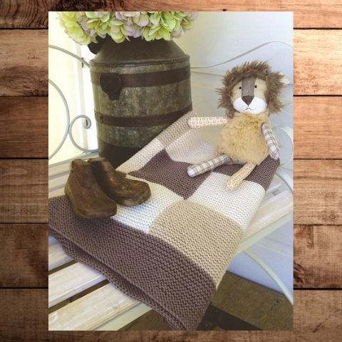 Touch Yarns 045 -  Patchwork Baby Blanket