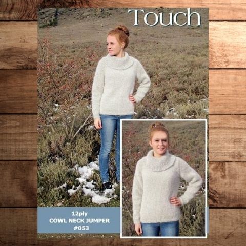 Touch Yarns 053 - Cowl Neck Jumper