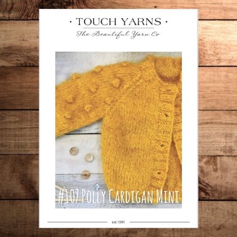Touch Yarns 107 - Polly Cardigan Mini