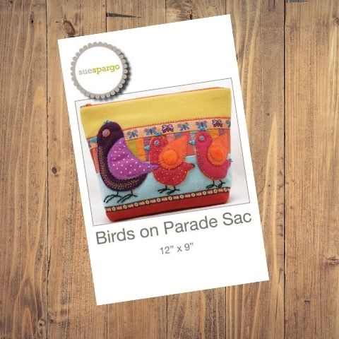Sue Spargo - Birds on Parade Sac