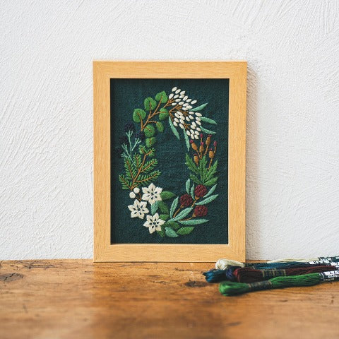 Winter Scene Embroidery Kit