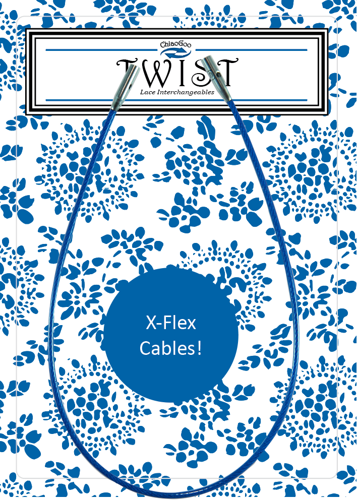 ChiaoGoo Twist Blue Cable X-Flex