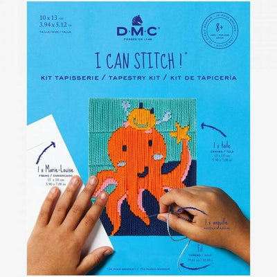 DMC 'I Can Stitch' Long Stitch Kits for Kids