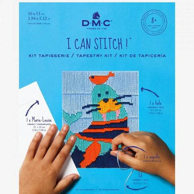 DMC 'I Can Stitch' Long Stitch Kits for Kids