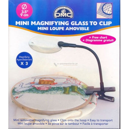 DMC Mini Magnifying Glass to Clip