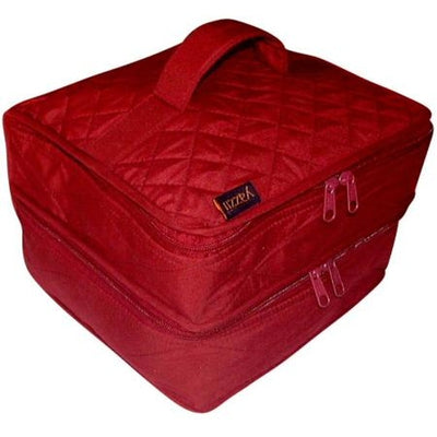Yazzii Quilters Project Bag Maroon