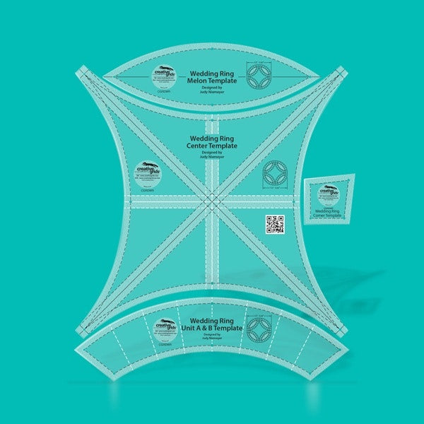 Creative Grids: Double Wedding Ring Template Set