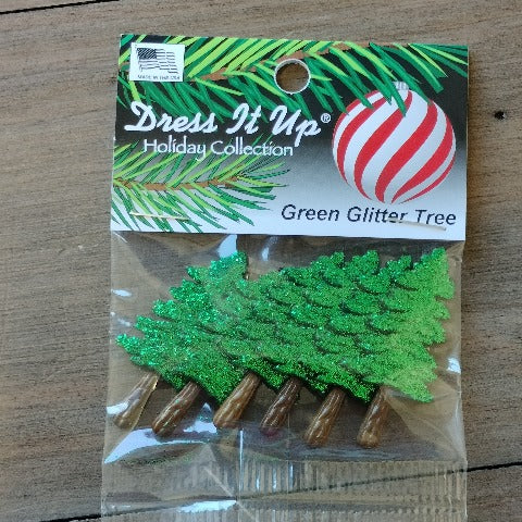 Dress It Up Embellishments - Christmas Buttons