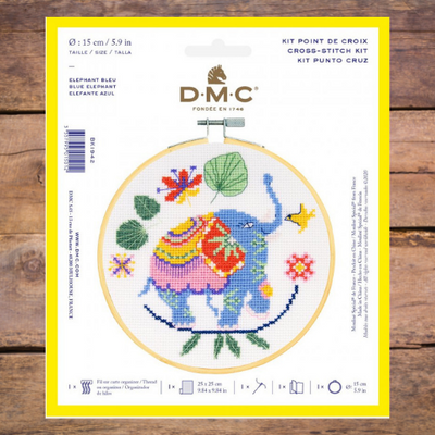 DMC Cross Stitch Kits - In 6-inch Hoop