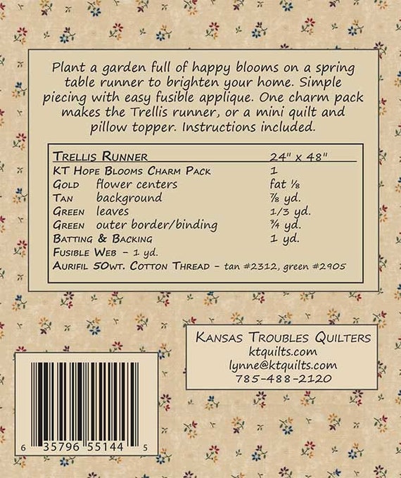 Trellis by Kansas Troubles Quilters