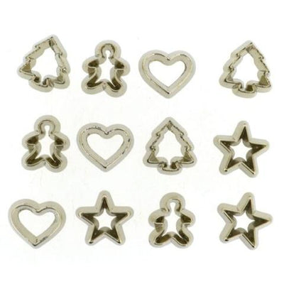 Dress It Up Embellishments - Christmas Buttons