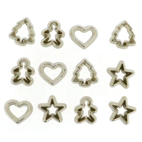 Dress It Up Embellishments - Christmas Buttons