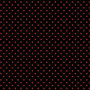 C8698 Paris Tiny Dots Red/Black