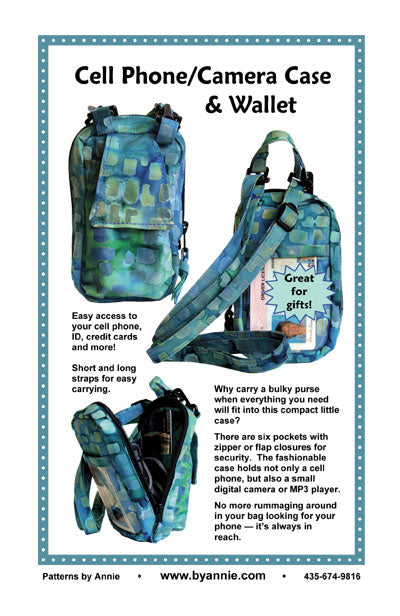 ByAnnie Cell Phone/ Camera Bag & Wallet