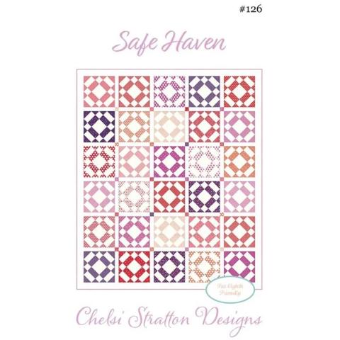 Safe Haven quilt pattern by Chelsi Stratton Designs