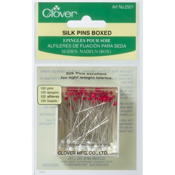 Clover Silk Pins