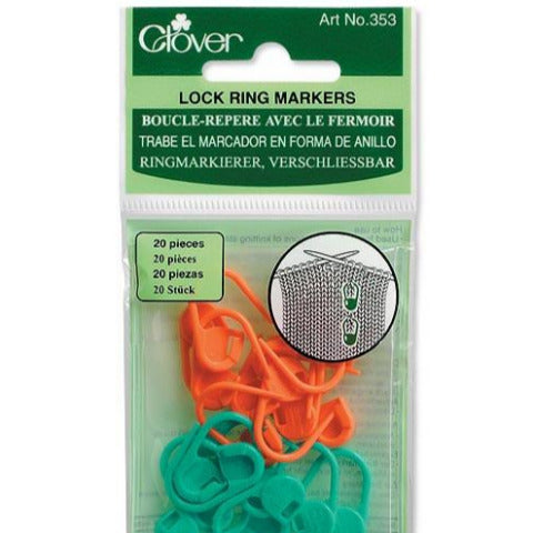 Clover Locking Stitch Markers