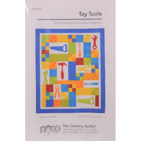 Toy Tools Quilt Pattern