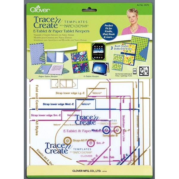 Trace N Create Templates - E-Tablet and Paper Tablet keepers