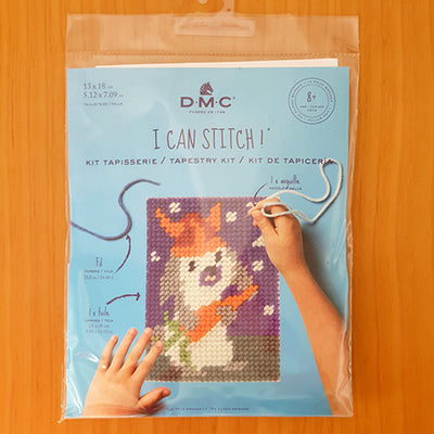DMC 'I Can Stitch' Cross Stitch Kits - for Kids