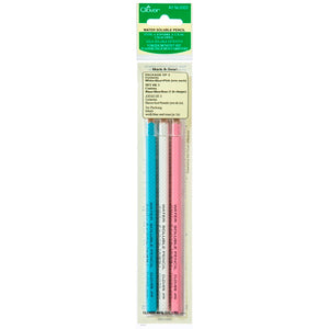 3 Pack - white pink and blue