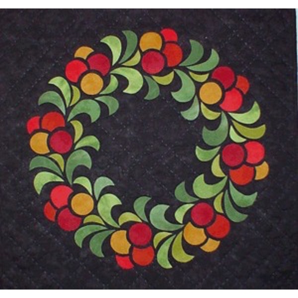 Winterberries Appliqued Quilt Pattern